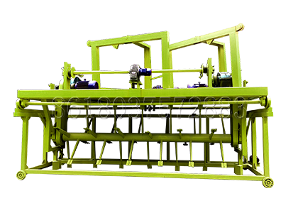 Groove type Compost Turning Machine for Small-Sized Fertilizer Factory