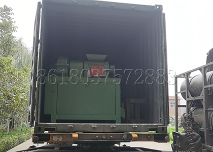 Double Roll Granulating Machine Shipped to Canada