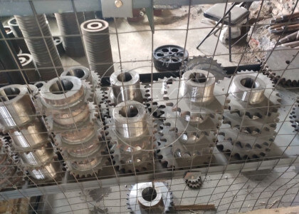 Quality Gears Used for Our Machines