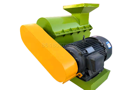 Semi-Wet Crusher for Composted Cow Dung