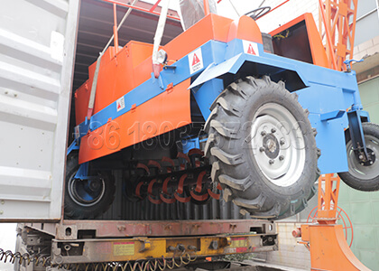 Windrow Compost Turner Shipped to Australia